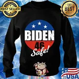 Biden 46 Safe Pro Joe Biden 46th President 2020 Shirt Sweater