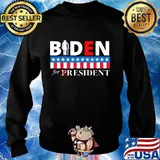 Biden For Resident Stars Election Shirt Sweater