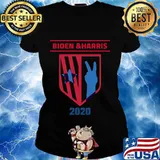 Biden Harris 2020 Stars Hand Election Shirt Ladies tee