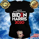 Biden harris 2020 unity over division essential s Ladies tee