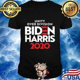 Biden harris 2020 unity over division essential shirt