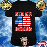 Biden harris 46 classic american flag shirt