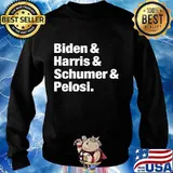 Biden harris schumer and pelosi democratic leadership team s Sweater