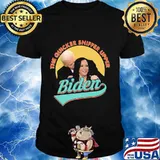 Biden harris the quicker sniffer upper shirt