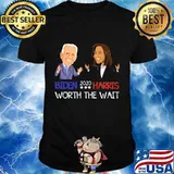 Biden harris worth the wait 2020 stars shirt