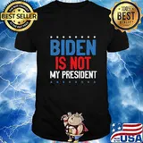 Biden Is Not My President Stars Election Shirt