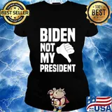 Biden Not My President Shirt Ladies tee