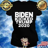 Biden Trump 2020 President Victory Shirt Ladies tee