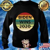 Biden Wins 2020 Election Vintage Shirt Sweater