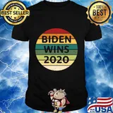 Biden Wins 2020 Election Vintage Shirt