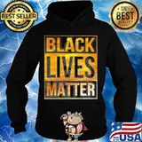 Black lives matter gold vintage s Hoodie