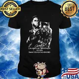 Black panther chadwick boseman 1977 2020 thank you for the memories 1977 2020 signature shirt