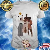 Black woman black lives matter sunset shirt