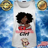 Black woman clark atlanta university girl s Tank top