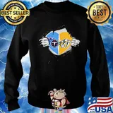 Blood inside tennessee titans and nashville predators s Sweater