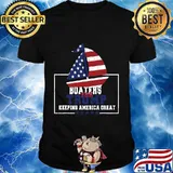 Boaters For Trump Keeping America Great 2020 Flag Shirt