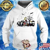 Buffy And Friends Halloween Tree Shirt Hoodie