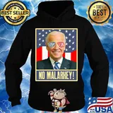 Bye Don No Malarkey Joe Biden American Flag Shirt Hoodie