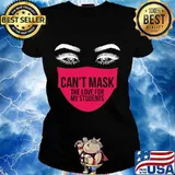 Can't Mask The Love For My Students Great Teachers Day Shirt Ladies tee