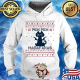 Cat pew pew madafakas ugly christmas s Hoodie