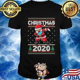 Christmas 2020 Dabbing Santa Claus Ugly Christmas Shirt