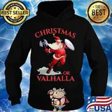 Christmas or valhalla santa claus s Hoodie