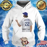 Clayton kershaw 22 baseball player s Hoodie