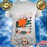 Cleveland browns football america stars shirt