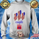 Congrats joe biden 46 american flag 2020 s Sweater
