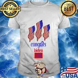 Congrats joe biden 46 american flag 2020 shirt