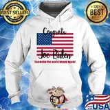 Congrats joe biden you make the world happy again american flag 2020 s Hoodie