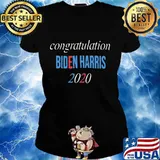 Congratulation joe biden kamala harris 2020 s Ladies tee