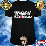 Congratulation president biden 2020 america shirt