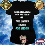 Congratulations 46th president of the united states joe biden s Ladies tee