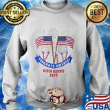 Congratulations america biden harris 2020 american flag firework s Sweater