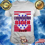 Congratulations joe biden american 2020 stars shirt
