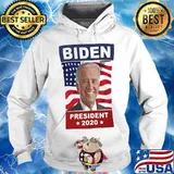 Congratulations joe biden president 2020 american flag stars s Hoodie