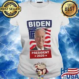 Congratulations joe biden president 2020 american flag stars s Ladies tee