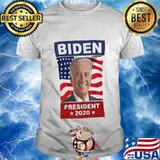 Congratulations joe biden president 2020 american flag stars shirt