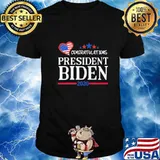 Congratulations president joe biden 2020 stars heart american flag shirt
