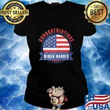 Congratulations president joe biden kamala harris american flag s Ladies tee