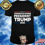 Congratulations President Trump 2020 Shirt