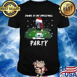 Dance at my christmas party snow shirt