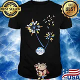 Dandelion flower busch light beer shirt