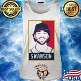 Dansby swanson baseball player art s Tank top
