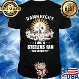 Dawn Right I Am I Steelers Fan Now And Forever Rugby Shirt
