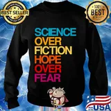 Debate quote biden science over fiction hope over fear vintage s Sweater
