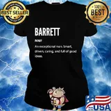 Definition Barrett Noun An Exceptional Shirt Ladies tee