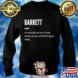 Definition Barrett Noun An Exceptional Shirt Sweater