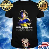Diego Maradona 1960 2020 Thank You For The Memorie Signuature Shirt